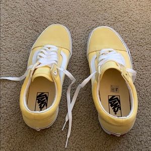 Yellow Vans Old Skool